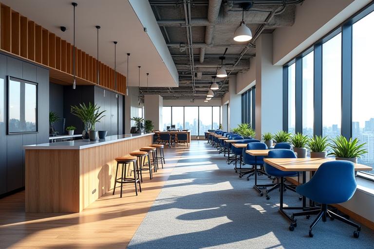 A contemporary commercial office space fit-out in North Sydney.
